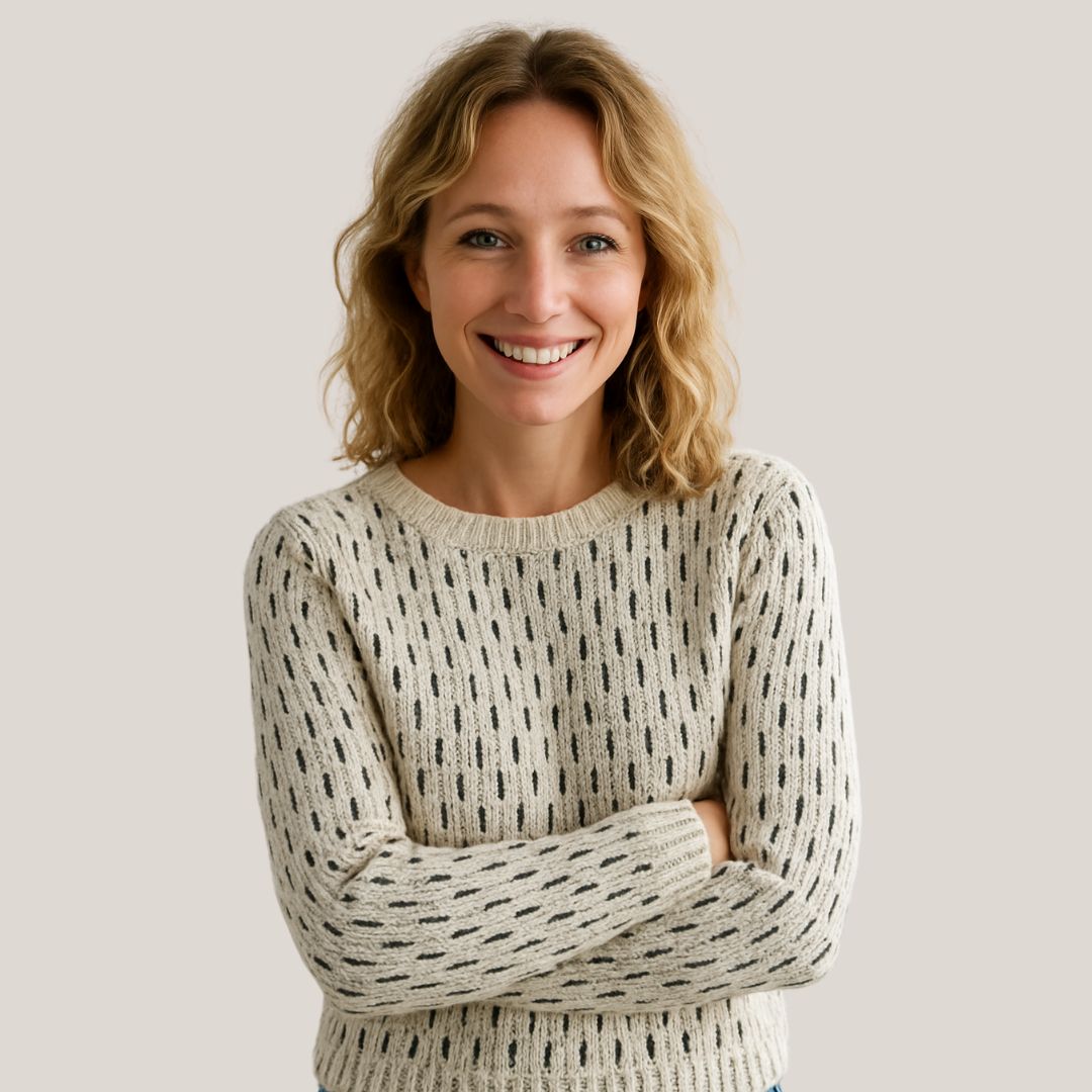 Sofia™ | Tætsiddende Striktrøje
