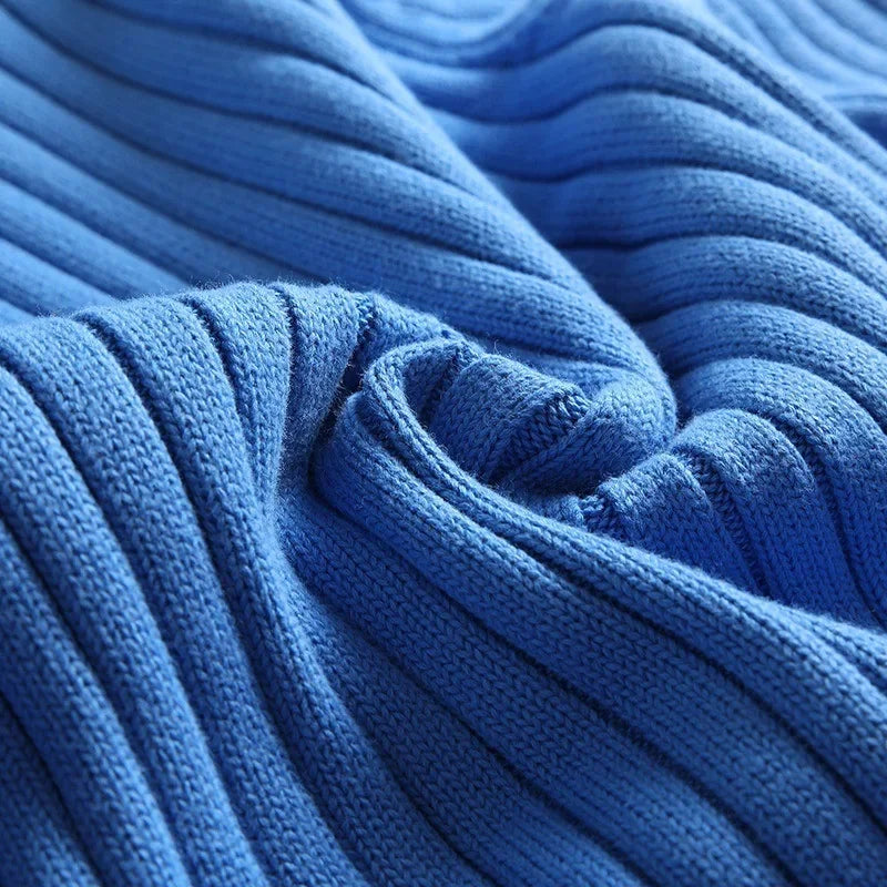 Sofia™ | Behagelig Strikket Ribtrøje